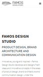 Mobile Screenshot of famosdesign.com